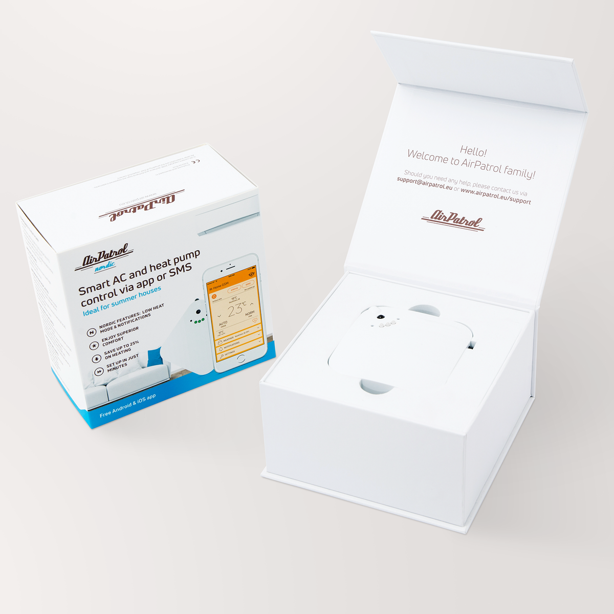 AirPatrol GSM Nordic 2.0 kauko-ohjain