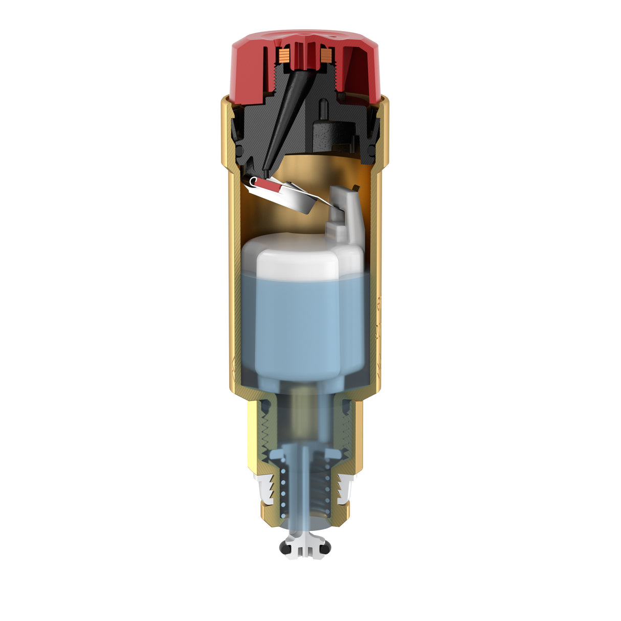 Automaattinen ilmanpoistin 1/2 10bar/120C FLEXVENT L=76mm