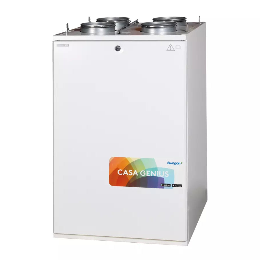 Swegon CASA W5 Genius R RH+CO₂ -ilmanvaihtokone