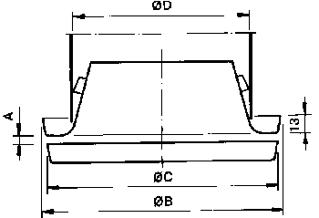 Tulo- ja Poistoventtiili Halton ULA-100 Jousikiinnitys Valkoinen