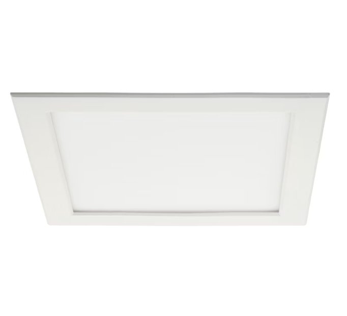 Alasvalo Airam Flat Square 12W IP44 Dim Pco Valkoinen - KarelianStore