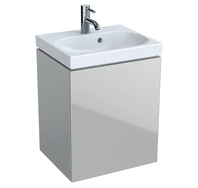 Allaskaappi Geberit Acanto 445x535x375 mm Hiekanharmaa Matta - KarelianStore