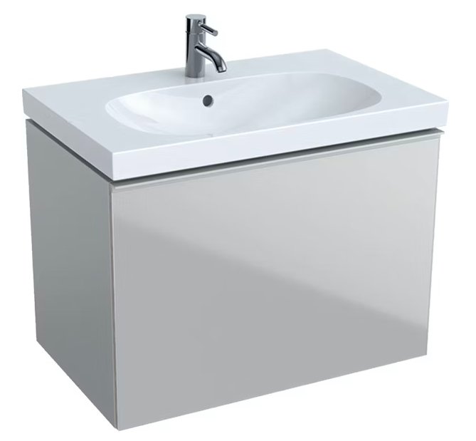 Allaskaappi Geberit Acanto 740x535x475 mm Hiekanharmaa Matta - KarelianStore