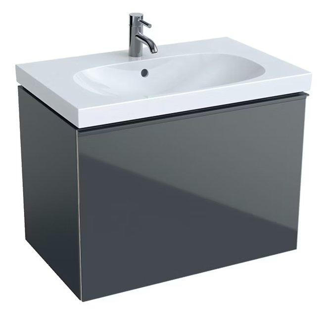 Allaskaappi Geberit Acanto 740x535x475 mm Laava Matta - KarelianStore