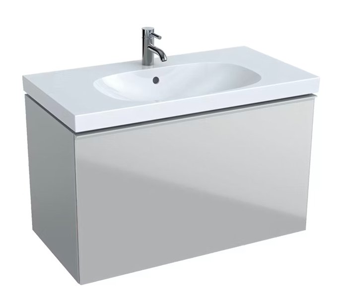 Allaskaappi Geberit Acanto 890x535x475 mm Hiekanharmaa Matta - KarelianStore