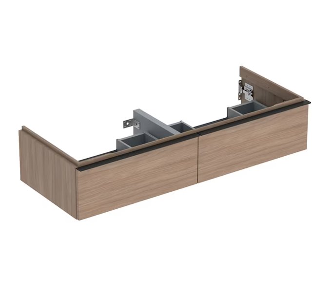 Allaskaappi Geberit Icon 1184x476x247 mm Tammi Kahdella Laatikolla - KarelianStore