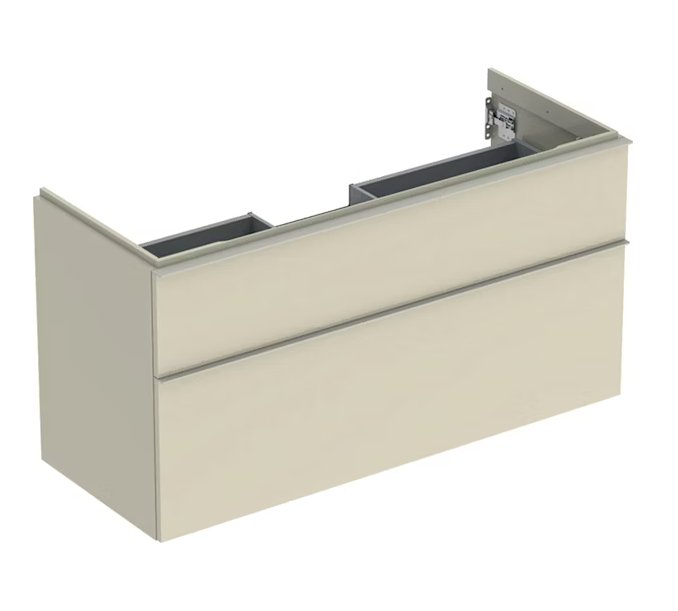 Allaskaappi Geberit Icon 1184x476x615 mm Hiekanharmaa Kahdella Laatikolla - KarelianStore