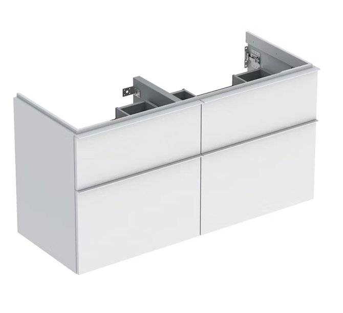 Allaskaappi Geberit Icon 1184x476x615 mm Mattavalkoinen Neljällä Laatikolla - KarelianStore