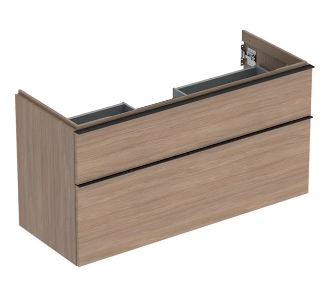 Allaskaappi Geberit Icon 1184x476x615 mm Tammi Kahdella Laatikolla - KarelianStore