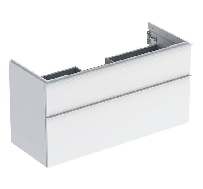 Allaskaappi Geberit Icon 1184x476x615 mm Valkoinen Kahdella Laatikolla - KarelianStore