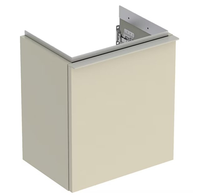 Allaskaappi Geberit Icon 370x279x415 mm Hiekanharmaa Vasen - KarelianStore