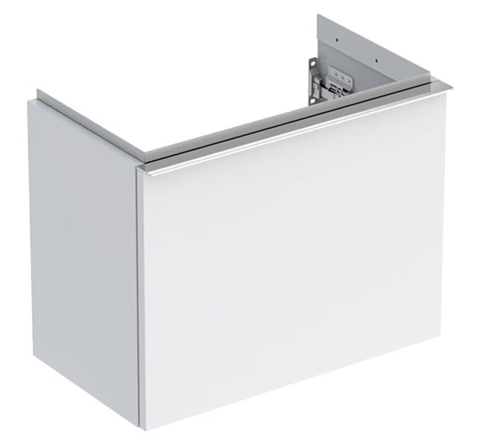 Allaskaappi Geberit Icon 520x307x415 mm Valkoinen Kromi - KarelianStore