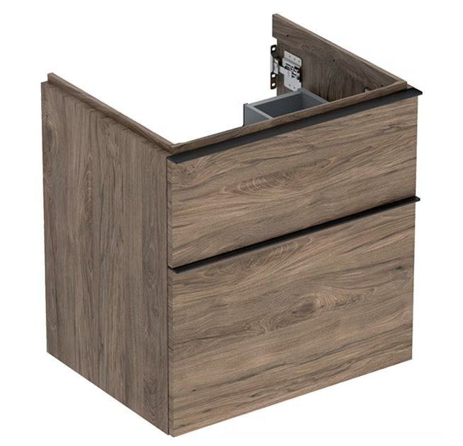 Allaskaappi Geberit Icon 592x476x615 mm Hikkoripuu - KarelianStore