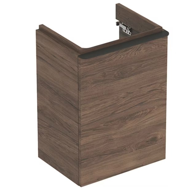 Allaskaappi Geberit Smyle Square 442x617x356 mm Hikkoripuu - KarelianStore