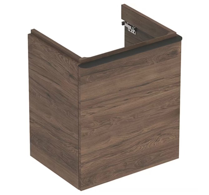 Allaskaappi Geberit Smyle Square 536x617x433 mm Hikkoripuu - KarelianStore