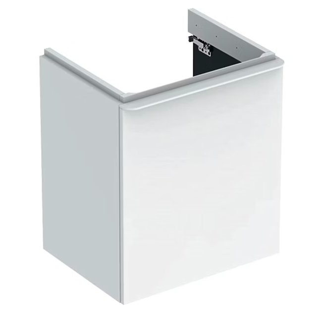 Allaskaappi Geberit Smyle Square 536x617x433 mm Valkoinen Korkeakiilto - KarelianStore