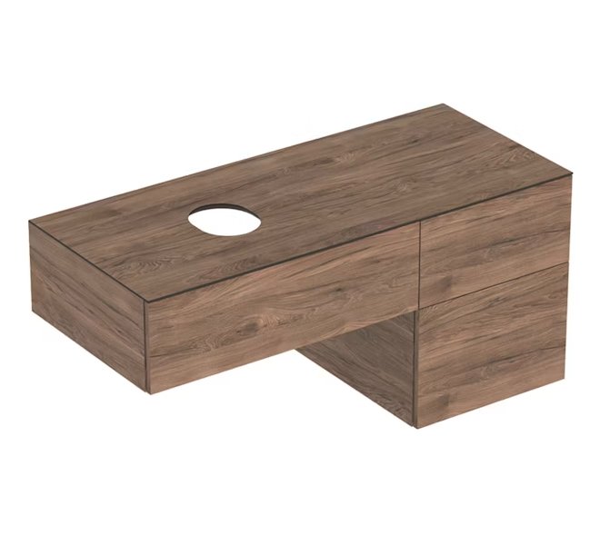 Allaskaappi Geberit Variform 1200x550x510 mm Hikkoripuu Puukuvio - KarelianStore