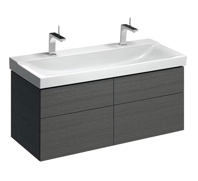 Allaskaappi Geberit Xeno2 1174x530x462 mm Sculturan Harmaa Puukuvio - KarelianStore