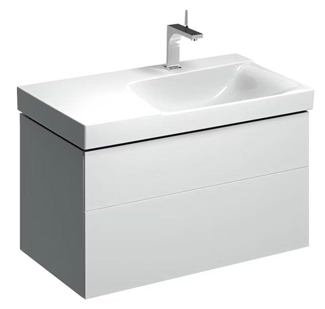 Allaskaappi Geberit Xeno2 880x530x462 mm Valkoinen Korkeakiilto Oikea - KarelianStore