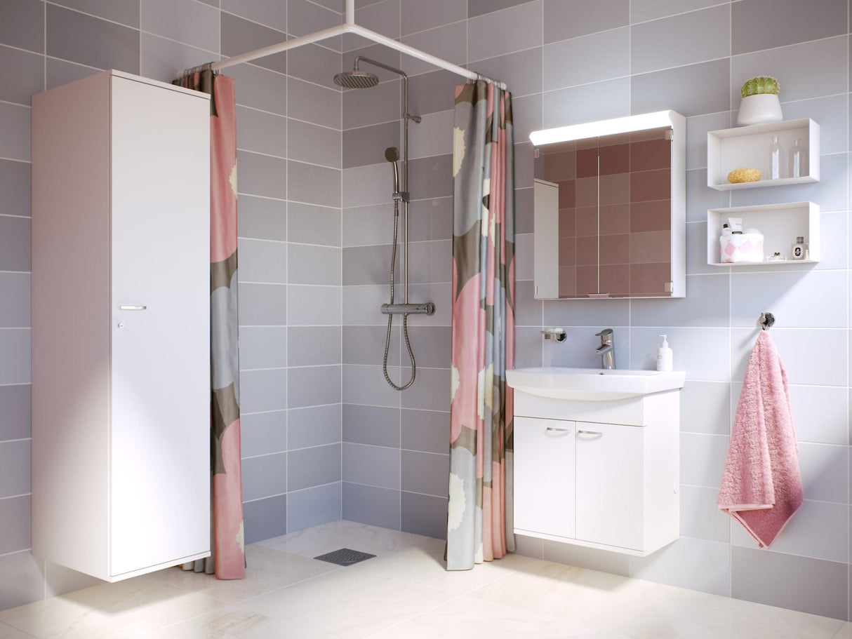 Allaskaappi Polaria Carina 600 550x600x340 mm Valkoinen - KarelianStore