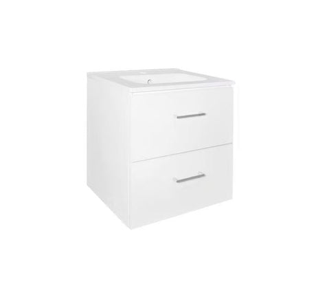 Allaskaappi Tammiholma Viilu Laatikoilla 500x390x500 mm Valkoinen - KarelianStore