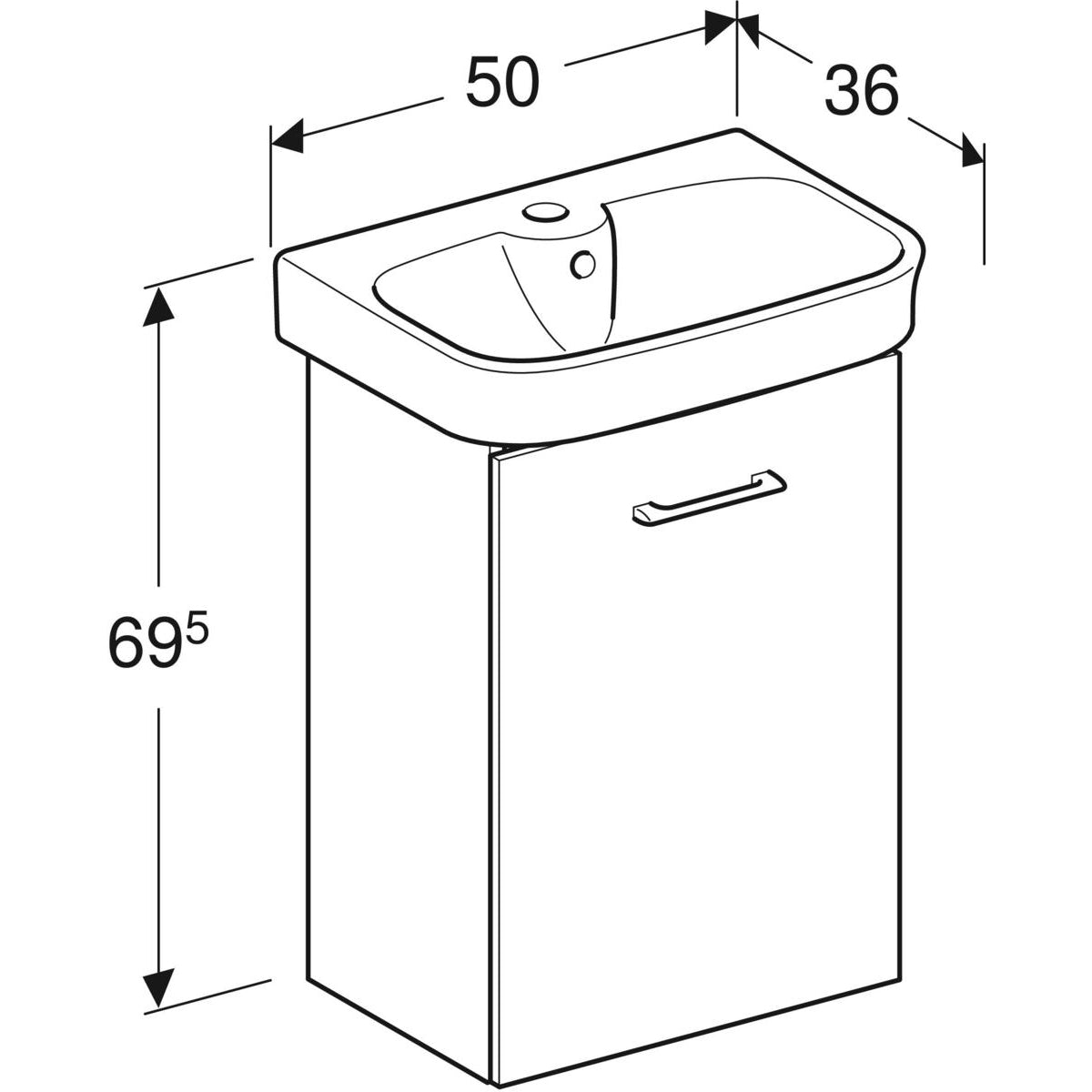 Allaskaappipaketti IDO 9606321001 GLOW 500 - KarelianStore