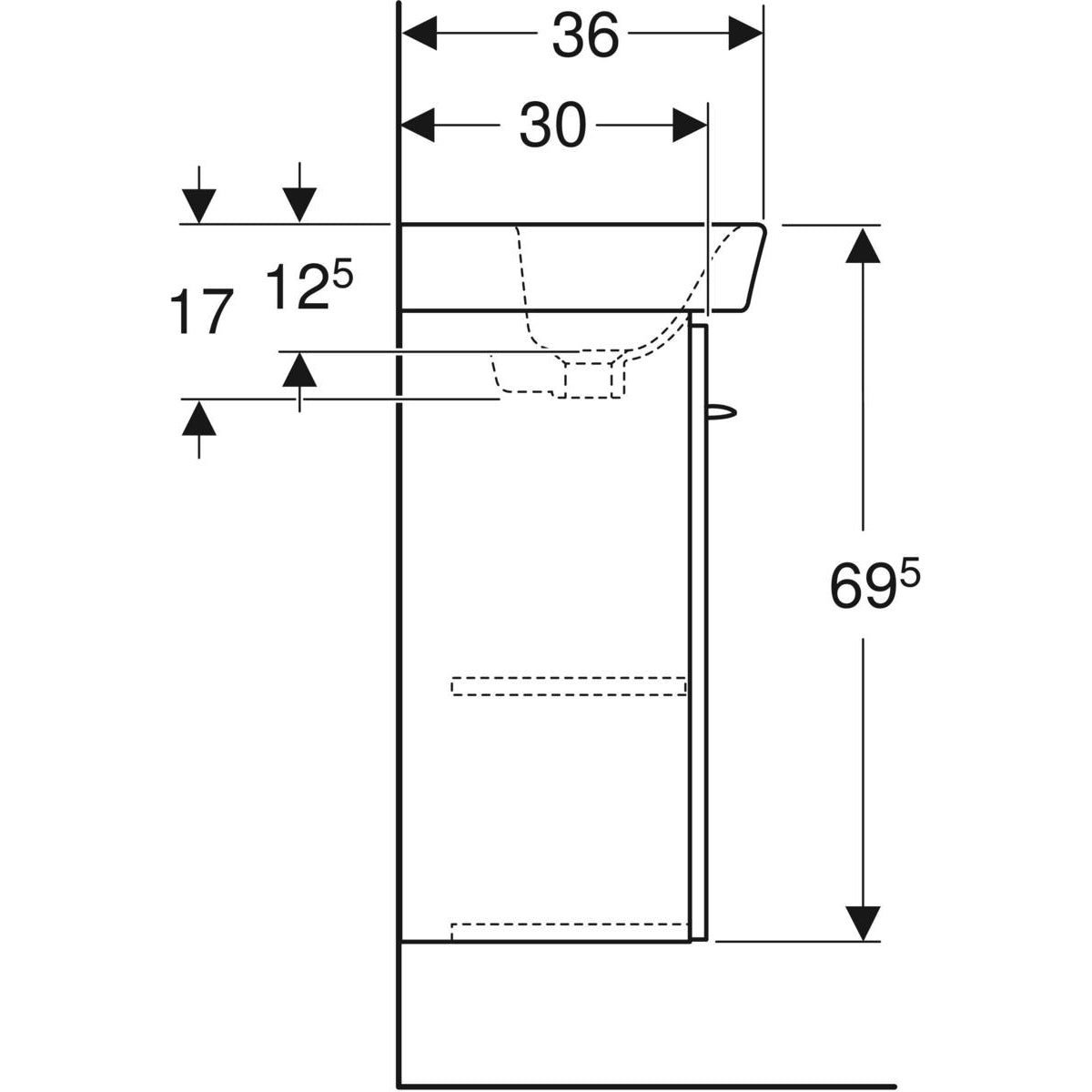 Allaskaappipaketti IDO 9606321001 GLOW 500 - KarelianStore