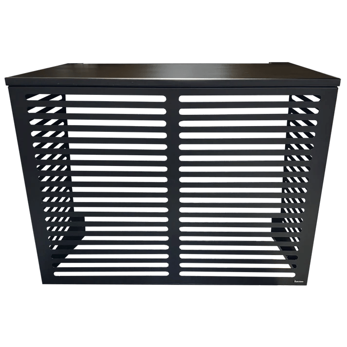 Alumiininen ilmalämpöpumpun suojakotelo Tumman harmaa - KarelianStore