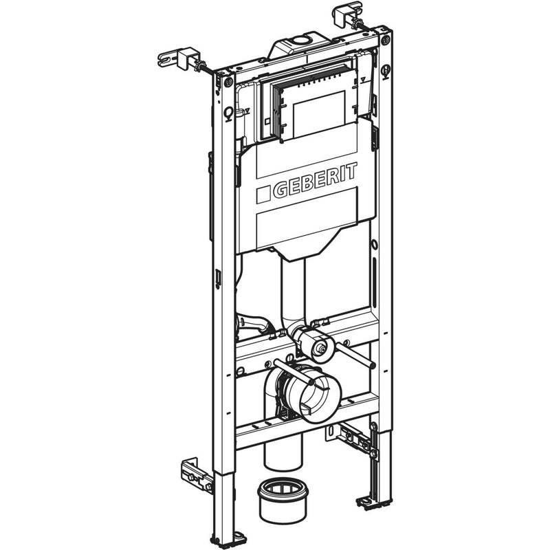 Asennusteline Geberit Duofix Sigma 112cm PE - X - KarelianStore
