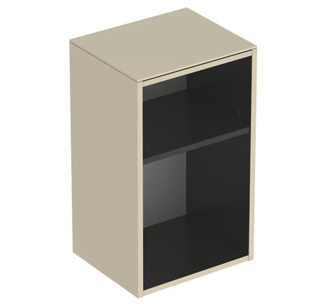 Avohylly Geberit Smyle Square 360x600x299 mm Hiekanharmaa - KarelianStore