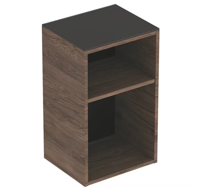 Avohylly Geberit Smyle Square 360x600x299 mm Hikkoripuu - KarelianStore