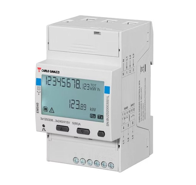 Energiamittari Carlo Gavazzi EM540 3V 65AA LK B 3-DIN O1 - KarelianStore