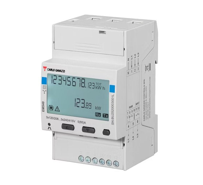 Energiamittari Carlo Gavazzi EM540 3V 65AA LK B 3-DIN S1 - KarelianStore