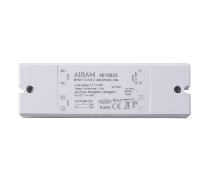 Himmenninyksikkö AIram Apus 12V IP20 12V 24V Dali Push Dim - KarelianStore