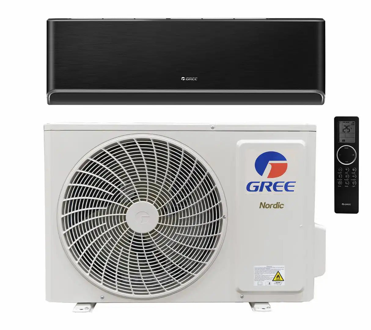 Ilmalämpöpumppu GREE Airy Nordic 35 - A/W Musta - KarelianStore