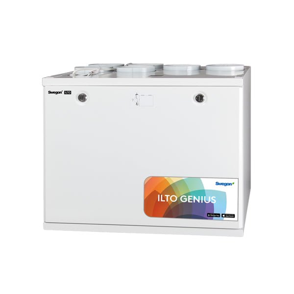 Ilmanvaihtokone Swegon ILTO 300 - 400 Genius RH+CO2 R - KarelianStore