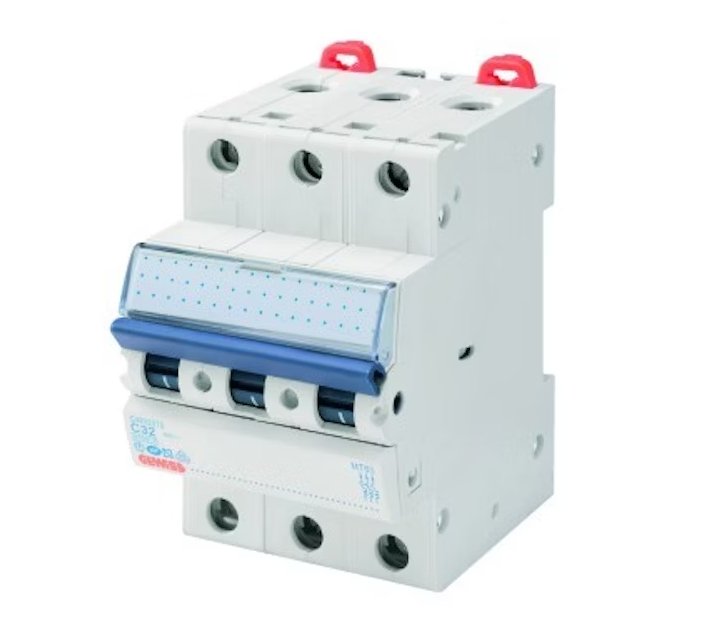 Johdonsuojakatkaisija Gewiss GW92072 3x50A C - käyrä 6Ka - KarelianStore