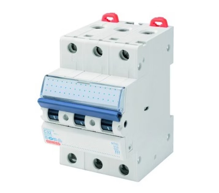 Johdonsuojakatkaisija Gewiss GW92073 3x63A C - käyrä 6Ka - KarelianStore