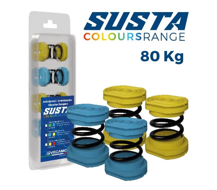 Jousivärinänvaimennin Vecamco Susta 80kg - KarelianStore