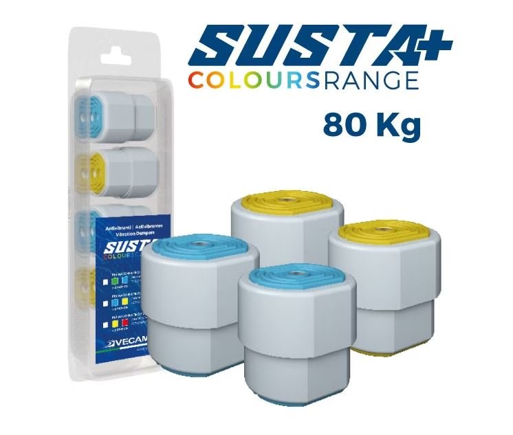 Jousivärinänvaimennin Vecamco Susta + koteloitu 80kg - KarelianStore