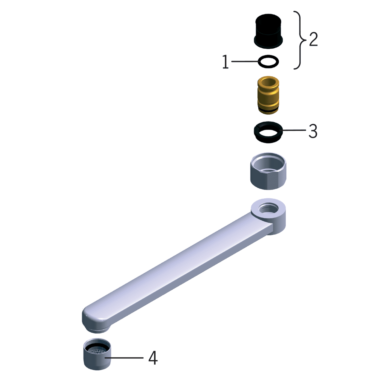 Juoksuputki ORAS 211230 D - JUOKSUPUTKI L=300mm (Outlet - KarelianStore