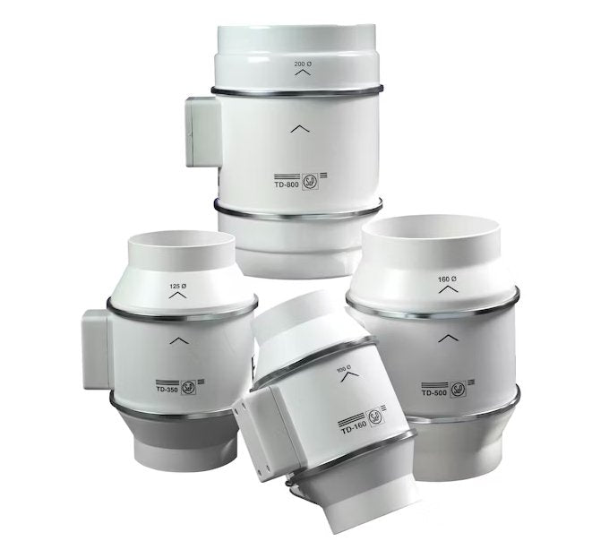 Kanavapuhallin Thermex TD 350/125Z Scandic - KarelianStore