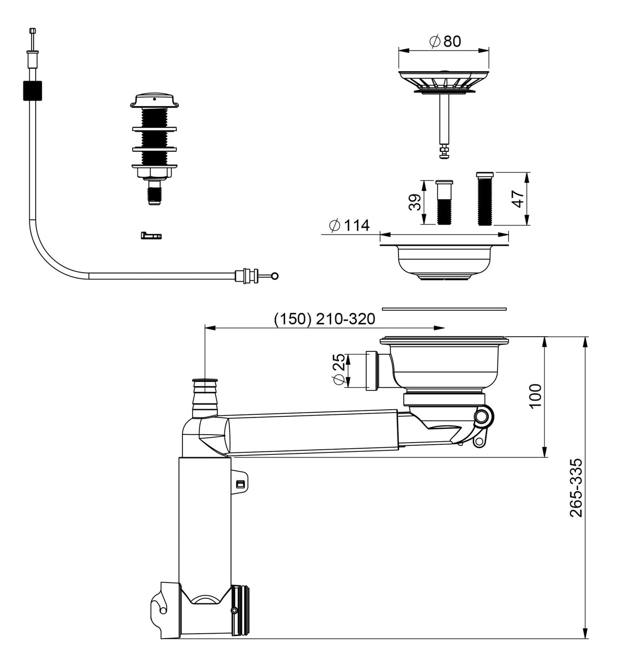 Koripohjaventtiili Prevex Smartloc lisäosa kaukosäädöllä - KarelianStore