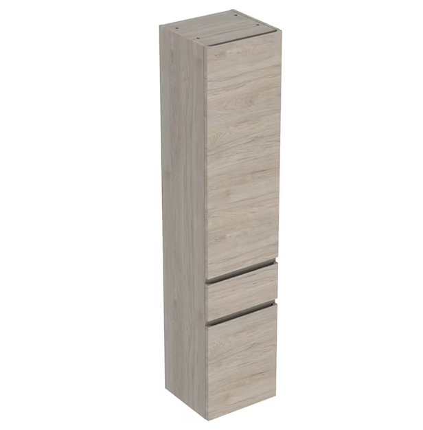 Korkea Kaappi Geberit Renova Plan 390x1800x360 mm Hikkoripuu Vaalea - KarelianStore
