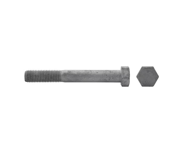 Kuusioruuvi PROF DIN931 Osakierre Kuumasinkitty 8.8 M16x100 10 kpl - KarelianStore