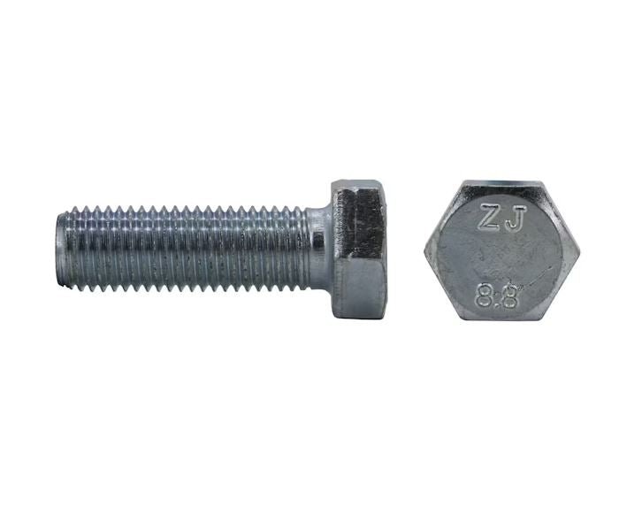 Kuusioruuvi PROF DIN933 Täyskierre Sähkösinkitty M16x45 25 kpl - KarelianStore