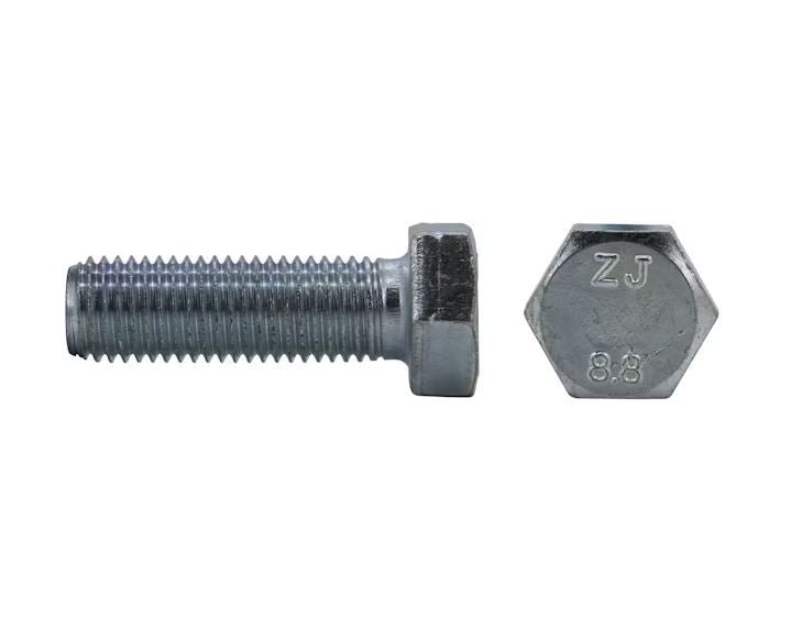 Kuusioruuvi PROF DIN933 Täyskierre Sähkösinkitty M16x50 25 kpl - KarelianStore
