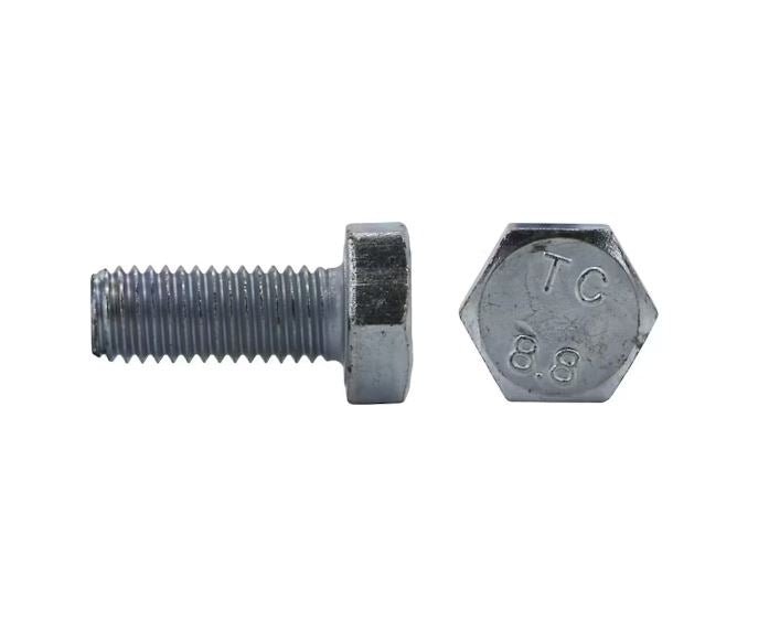 Kuusioruuvi PROF DIN933 Täyskierre Sähkösinkitty M8x30 8.8 100 kpl - KarelianStore