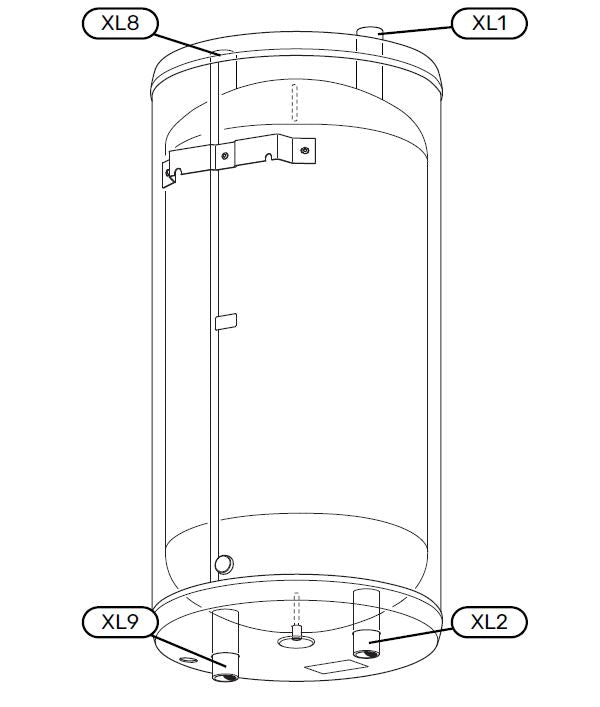 Lämpöpuskurisäiliö NIBE UKV 100 - KarelianStore
