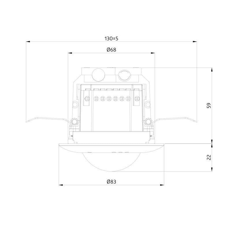 Läsnäolotunnistin Luxomat PD2N - M - DACO DALI - 2 - KarelianStore